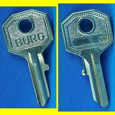 Burgwächter Schlüsselrohling 9R für ältere Tankverschlüsse KLZ 11 ( Wirth )