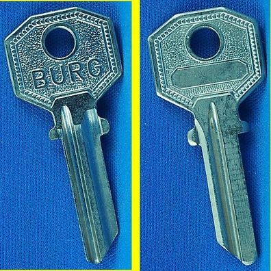 Burgwächter Schlüsselrohling 6R für Vorhängeschlösser, Kassetten "Royal"