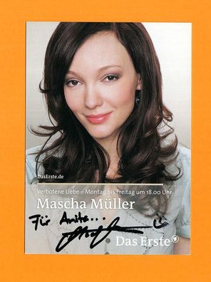 Mascha Müller( Verbotene Liebe ) - persönlich signiert