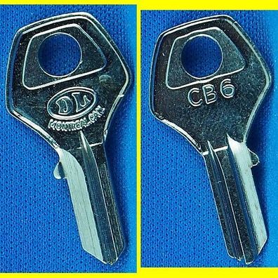 DL Schlüsselrohling CB6 für Corbin Zylinder-Vorhängeschlösser, Telefonschlösser