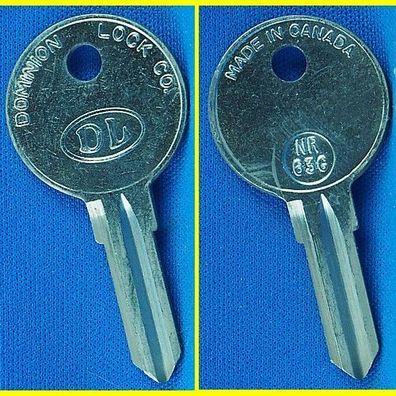 DL Schlüsselrohling NR63G für verschiedene Briefkästen