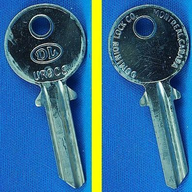 DL Schlüsselrohling UR9CS für Abus Zylinder - Vorhängeschloss