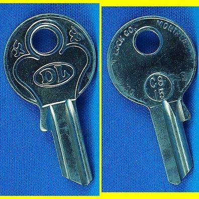 DL Schlüsselrohling CS15 für CES Möbelschlösser