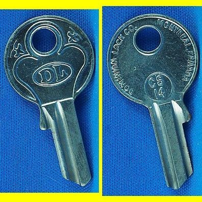 DL Schlüsselrohling CS14 für CES Möbelschlösser