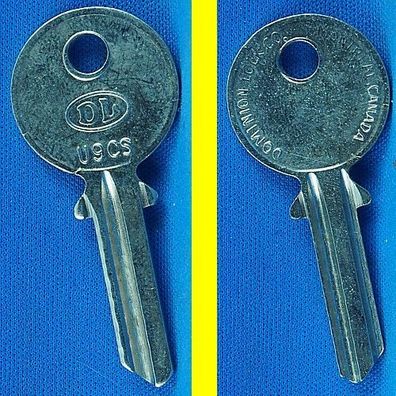 DL Schlüsselrohling U9CS für Abus Zylinder - Vorhängeschloss