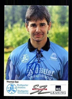 Thomas Epp Stuttgarter Kickers 1992-93 Autogrammkarte + A53883 KR