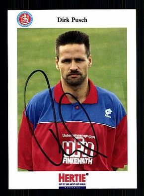 Dirk Pusch Wuppertaler SV 1993-94 Autogrammkarte + A53975 KR