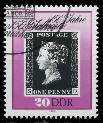 DDR 1990 Nr 3329 gestempelt X02C366