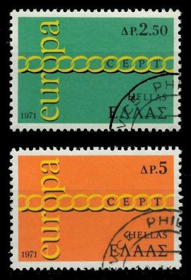 Griechenland 1971 Nr 1074-1075 gestempelt X02C70A