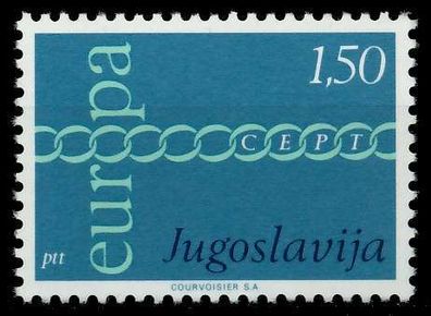 Jugoslawien 1971 Nr 1416 postfrisch SAAA88A