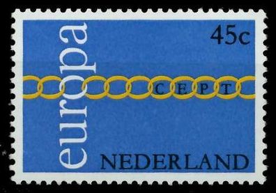 Niederlande 1971 Nr 964 postfrisch SAAA952
