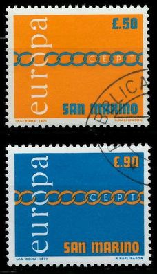 SAN MARINO 1971 Nr 975-976 gestempelt X02C8C2