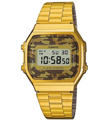 Armbanduhr der klassiker der 80-ziger Jahre goldfarbig Casio Collection A168WEGC-5EF
