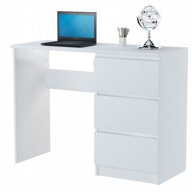 Schreibtisch Bürotisch Computertisch Laptoptisch Büromöbel Arbeitstisch weiß