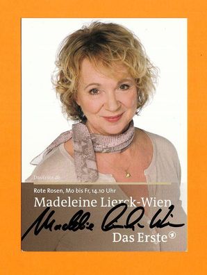 Madeleine Lierck Wien ( Rote Rosen ) - persönlich signiert (2)