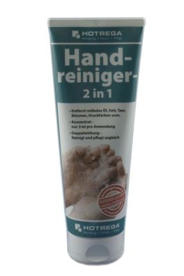 Hotrega Handreiniger 2 in 1 ( Handwaschpaste ) entfernt ÖL Fett Teer Bitumen