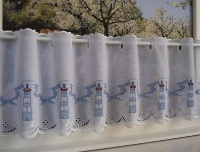 1 Adventsstern Weihnachtskurzgardine 70*35 cm Scheibenhänger Landhausgardine W5