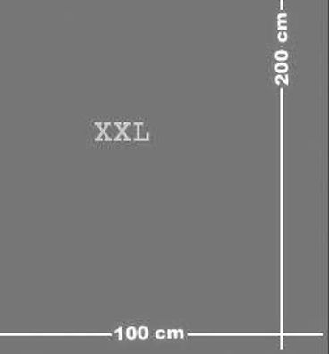 XXL selbstheilende Schneidematte 100 x 200 cm grau mit Raster Schneidematte a...