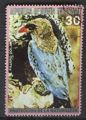 Äquatorialguinea Mi 497 gest Australischer Vogel mot2356