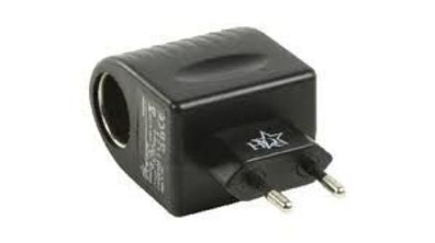 HQ Netzadapter 230V / 12V KFZ Steckdose Ladekabel Zigarettenanzünder Auto schwarz