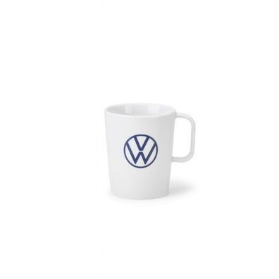 Original Volkswagen Tasse Becher Kaffeetasse VW Logo Porzellan weiß 000069601BQ