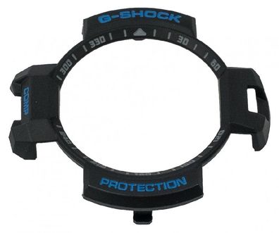 Casio | G-Shock GA-1100 Bezel Lünette schwarz mit blauer Schrift