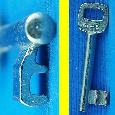 AMF Zimmertür Einsteckschloss-Schlüssel Serie 56 Profil 6