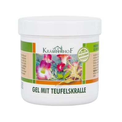 Kräuterhof® Gel mit Teufelskralle Massage-Gel erfrischend entspannend