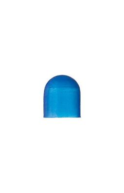 10-Stück Farbkappen blau für Glassockellampen T10 Ba9 Sockel Glassockel