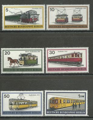 Berlin postfrisch Michel-Nummer 379-384