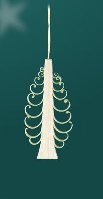 Baumbehang Holzstern 2er SET 9,5x7x1,2cm NEU Weihnachten Baumschmuck Holzschmuck