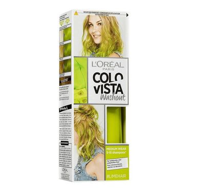 Colo Vista Loreal Paris Limehair Farbe Auswaschbar nach 5-15 Haarwäschen