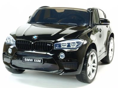 BMW X6M XXXL - 2 Sitzer - Kinder Elektroauto - Kinderauto - schwarz lackiert