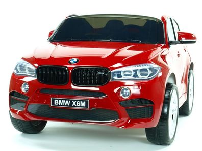 BMW X6M XXXL - 2 Sitzer - Kinder Elektroauto - Kinderauto - rot lackiert