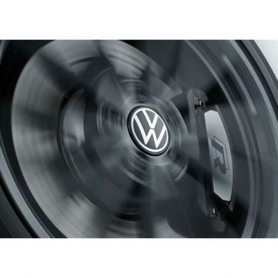 Original VW Dynamische Nabenkappen New Volkswagen Leichtmetallfelge 000071213D