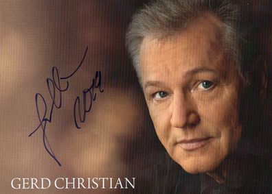 Gerd Christian Autogramm