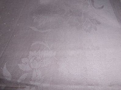Tischdecke / Tafeltuch Damast mit eingewebten Muster 123 x 155 cm