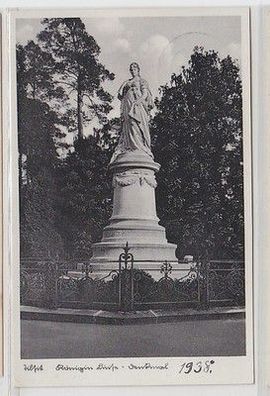 52513 Ak Tilsit Königin Luise Denkmal 1938