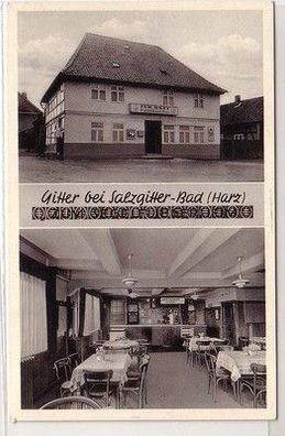 60336 Mehrbild Ak Gitter bei Salzgitter-Bad (Harz) Gasthaus zur Rast um 1940
