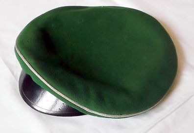 alter Studentika Mütze Tellermütze mit schwarz weiß grünem Band Schmölln um 1925