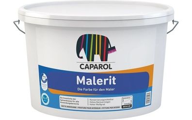 Caparol Malerit 2,5l oder 5,0l Wandfarbe Deckenfarbe Malerweiß Innenwandfarbe