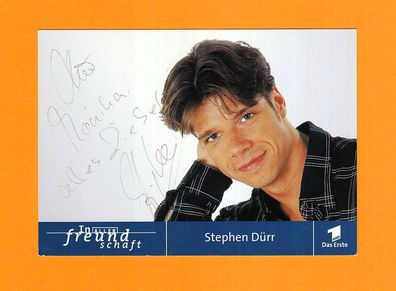 Stephen Dürr ( In aller Freundschaft ) - persönlich signiert