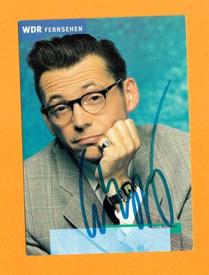 Götz Alsmann ( WDR - Fernsehen ) - persönlich signiert