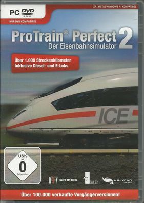 ProTrain Perfect 2 (PC, 2010, DVD-Box) - mit Anleitung - sehr guter Zustand