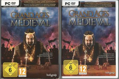 Grand Ages: Medieval Limitierte Day One Edition (PC 2015 DVD-Box) MIT Steam Key