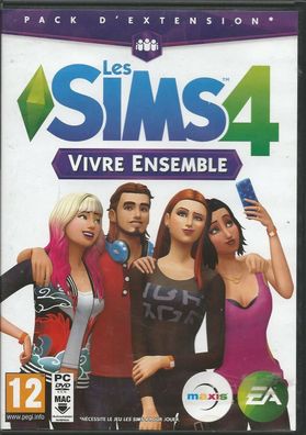 Sims 4: Vivre Ensemble, Get Together, Zeit für Freunde (PC/ Mac, 2015, DVD-Box)