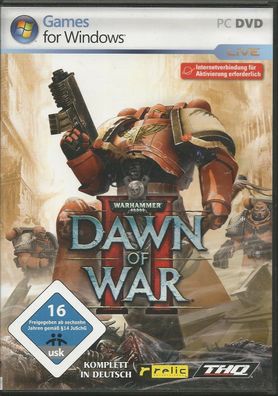 Warhammer 40.000: Dawn Of War II (PC, 2009, DVD-Box) guter Zustand