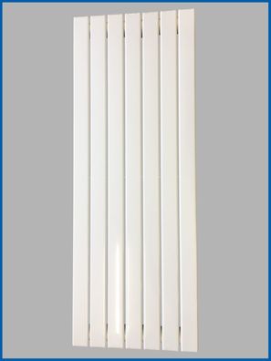 Paneel Heizkörper Badheizkörper ARYA Vertikal Weiß Breite: 528 mm. Höhe: 1200 mm.