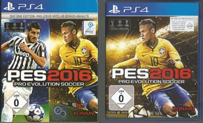 Pro Evolution Soccer 2016 -- Day One Edition (Sony PlayStation 4, 2015)