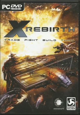 X Rebirth (PC, 2013, DVD-Box) Spiel ohne Anleitung, mit Steam Key Code